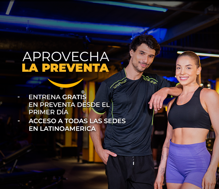 Aprovecha los beneficios de la preventa en Smart Fit